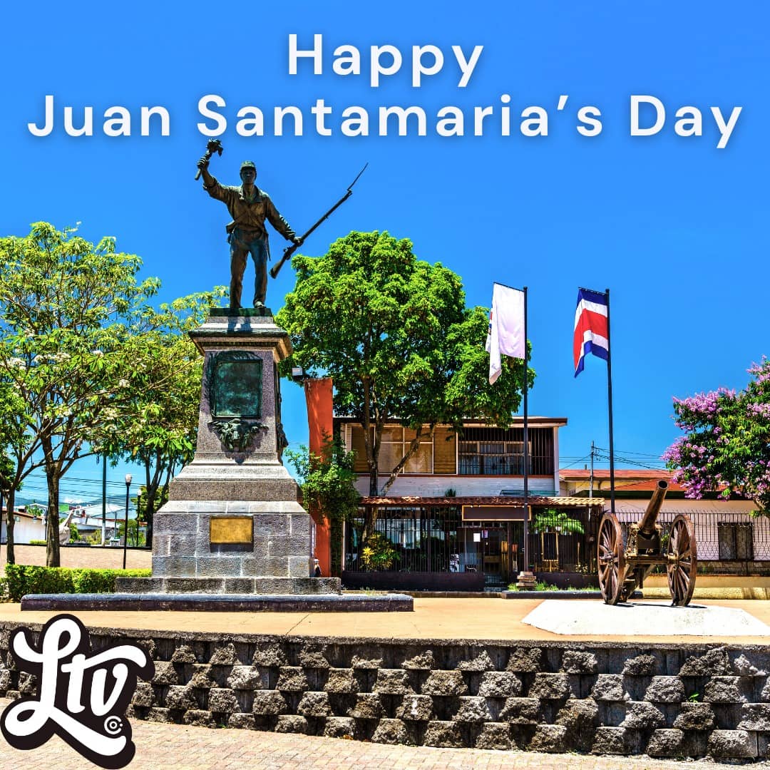 Celebrating the bravery of Juan Santamaría, who played a key role in the Battle of Rivas and helped defend Costa Rica’s sovereignty.

From parades to cultural celebrations—especially in Alajuela—his legacy lives on.

Fun fact: Juan Santamaría International Airport is named after him, even though it’s not in San José! ✈️

#CostaRica #JuanSantamariaDay #TeamCelebration #LTVLife